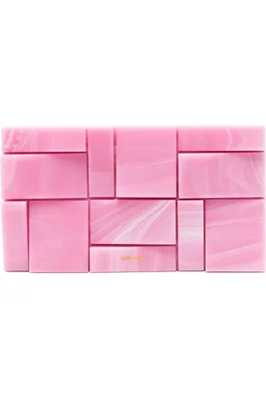 Cult Gaia Taske, Dame, Lyserød, ONE SIZE, Fuchsia Foldover Clutch Taske