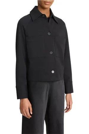 Vince Jakke, Herre, Sort, L, Bomuld, Bomuld Blazer