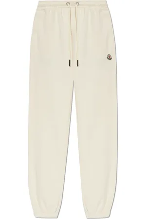 Moncler Bukser, Dame, , M, Bomuld, Sweatpants med logo
