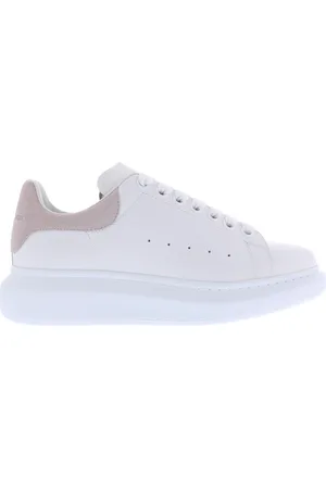 Alexander McQueen Sko, Dame, Hvid, 40 EU, Læder, Oversized Sneakers