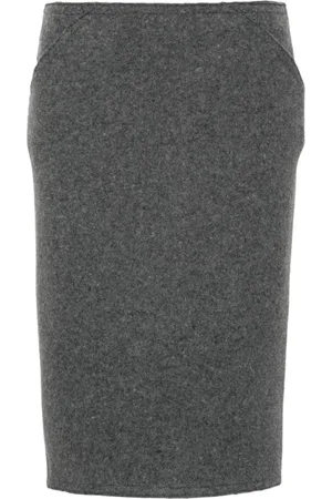 Nº21 Nederdel, Dame, Grå, 3XL, Jersey Nederdel til Kvinder