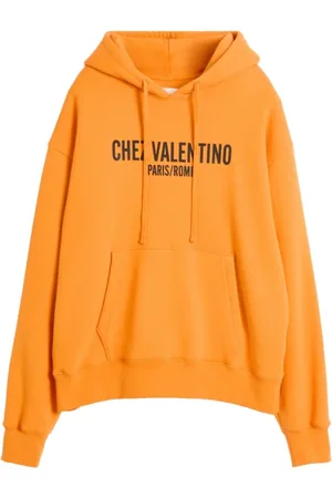 VALENTINO Sweathshirts & Hoodies, Herre, , M, Bomuld, hættetrøje med logo print
