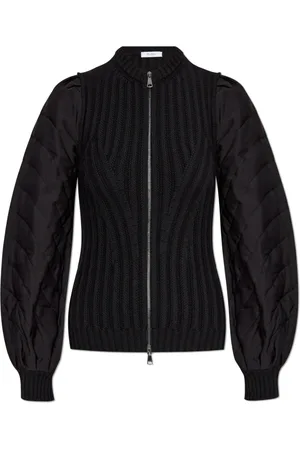 Max Mara Strik, Dame, Sort, S, Uld, Cardigan Torze