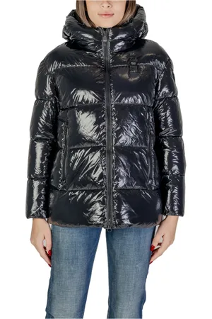 Blauer Jakke, Dame, Sort, L, Uld, Vinter Down Undertøj Kollektion til Kvinder