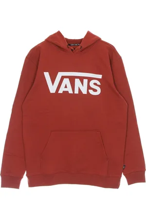 Vans Sweathshirts & Hoodies, Herre, Rød, XL, Bomuld, Klassisk hættetrøje med kængurulomme