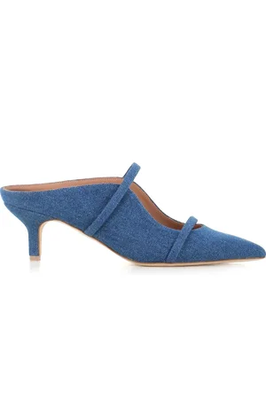 MALONE SOULIERS Sko, Dame, Blå, 38 EU, Denim, Denim Jeans Sabot Sko