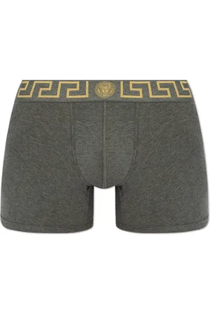 VERSACE Undertøj, Herre, Grå, XL, Bomuld, Bomuld boxershorts