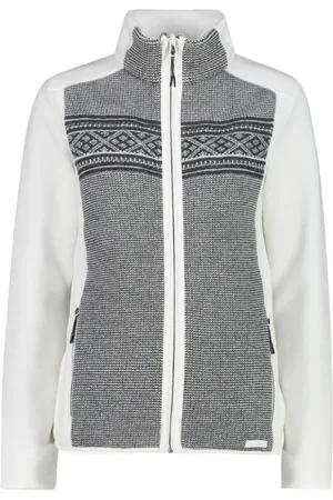 CMP Sweathshirts & Hoodies, Dame, Hvid, M, Uld, Arctic Fleece Sweater Regular Fit