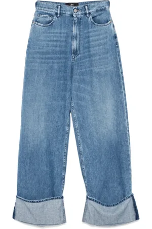3x1 Jeans, Dame, Blå, W27, Denim, Lys Blå Wide Leg Denim Jeans
