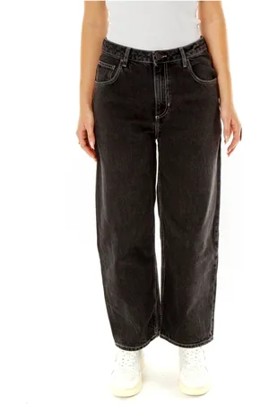 American Vintage Jeans, Dame, Grå, W26 L30, Højtaljede Tapered Fit Jeans