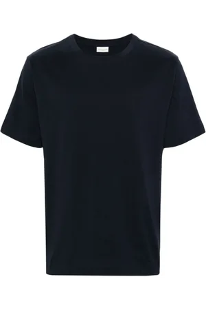 DRIES VAN NOTEN Top, Herre, Blå, S, Bomuld, Navy Hertz 8600 M.k.t. T-Shirt
