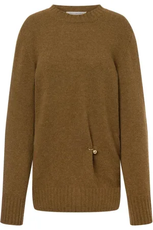 Serafini Strik, Dame, Grøn, M, Ekstra fin Merino sweater