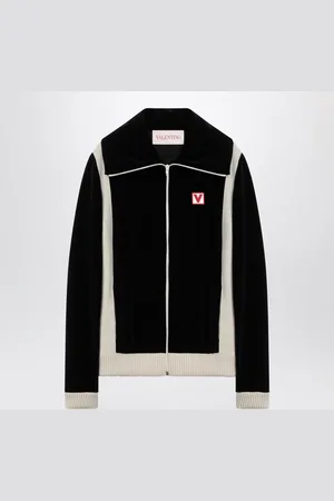 VALENTINO GARAVANI Sweathshirts & Hoodies, Herre, Sort, M, Zip Cardigan Sweatshirt