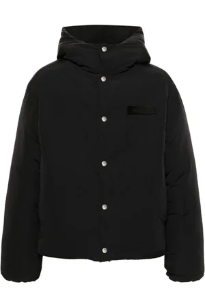 Jacquemus Jakke, Herre, Sort, L, Uld, Sort Puffer Jakke