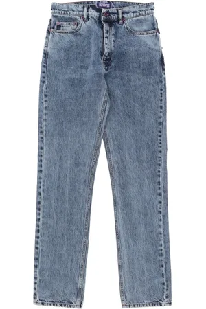 Octopus Jeans, Herre, Blå, W34, Denim, Regelmæssige Denim Blå Jeans med Lommer