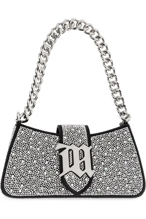 MISBHV Taske, Dame, Grå, ONE SIZE, Uld, Håndtaske Crystal Mini