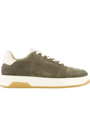 Nubikk Sko, Herre, Grøn, 42 EU, Basket Court Miele Sneakers