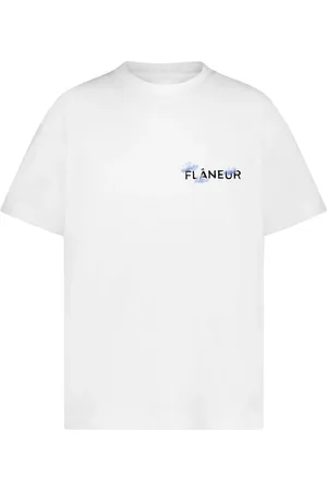 FLÂNEUR Top, Herre, Hvid, XL, Aéronautique T-Shirt