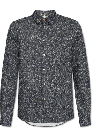 Paul Smith Skjorte, Herre, Blå, XL, Bomuld, Mønstret Skjorte