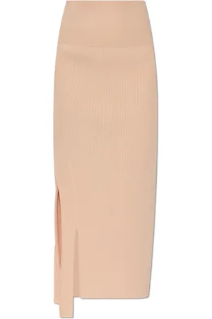Victoria Beckham Nederdel, Dame, , XS, Uld, Ribstrikket nederdel