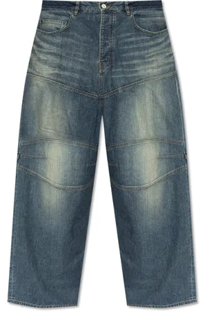Balenciaga Jeans, Herre, Blå, XS, Bomuld, Bredbenede jeans