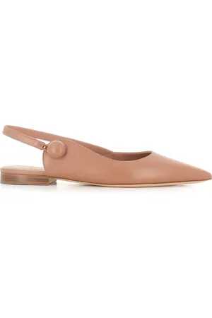 MALONE SOULIERS Sko, Dame, , 40 EU, Læder, Læder Slingback Ballerina Sko