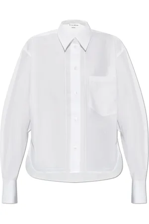 Victoria Beckham Bluser & Skjorter, Dame, Hvid, XS, Bomuld, Bomuldsskjorte