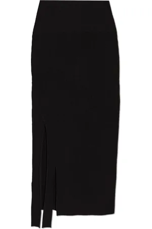 Victoria Beckham Nederdel, Dame, Sort, L, Tyl, Rillet nederdel