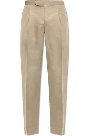 BRIONI Bukser, Herre, , XL, Bomuld, Bukser med folder
