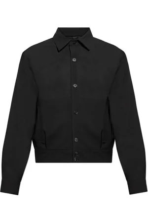 Lanvin Jakke, Herre, Sort, S, Uld, Let Jakke