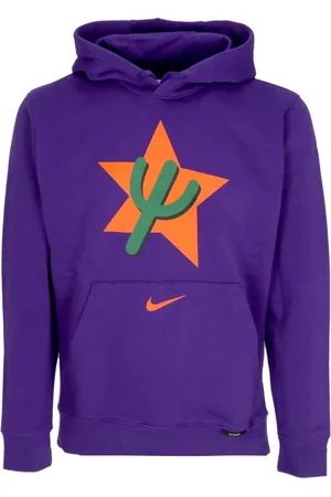 Nike Sweathshirts & Hoodies, Herre, Lilla, M, Bomuld, NBA City Edition Club Hoodie