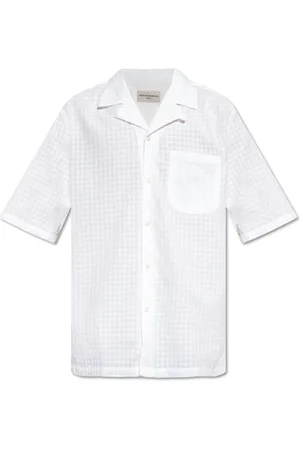 OFFICINE GENERALE Skjorte, Herre, Hvid, M, Bomuld, Skjorte med lomme