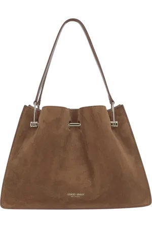 Giorgio Armani Taske, Dame, Brun, ONE SIZE, Uld, Stilfulde tasker til enhver lejlighed