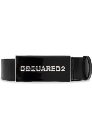 Dsquared2 Tilbehør, Herre, Sort, 90 CM, Læder, Læderbælte