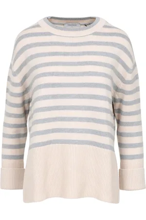 Gran Sasso Strik, Dame, Lyserød, XS, Uld, Kashmirblandet Crew Neck Sweater