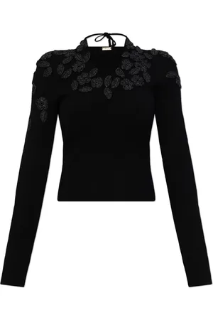 Cult Gaia Strik, Dame, Sort, S, Uld, Top Livie