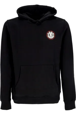 Element Sweathshirts & Hoodies, Herre, Sort, M, Bomuld, Sort letvægts hættetrøje
