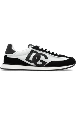 Dolce & Gabbana Sko, Herre, Sort, 41 EU, Uld, Sportsko med logo
