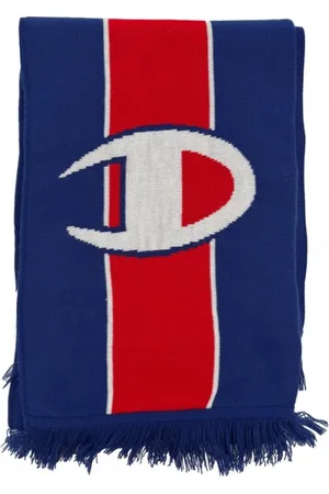 Champion Tilbehør, unisex, Blå, ONE SIZE, Uld, Strikket Tørklæde i Akryl