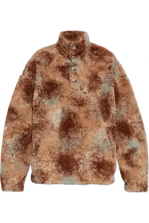 Alexander McQueen Sweathshirts & Hoodies, Herre, Brun, XL, Uld, Fleece med lommer