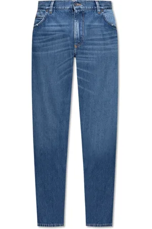 Dolce & Gabbana Jeans, Herre, Blå, L, Bomuld, Jeans med vintageeffekt