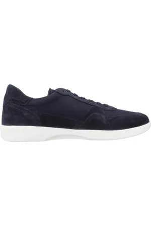 Geox Sko, Herre, Blå, 41 EU, Uld, Moderne Kennet A Sneakers