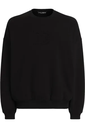 Dolce & Gabbana Sweathshirts & Hoodies, Herre, Sort, M, Sorte Sweatre til Mænd