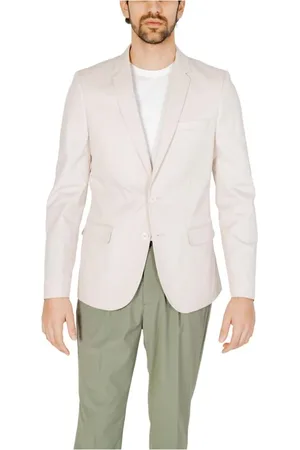 Antony Morato Jakke, Herre, , XL, Bomuld, Creme Bomuld Blazer