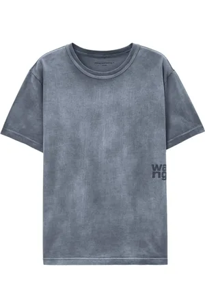 Alexander Wang Top, Dame, Grå, XS, Bomuld, Damet-shirts & poloer i grå