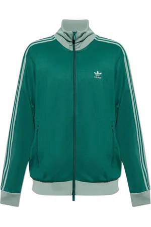 adidas Sweathshirts & Hoodies, Herre, Grøn, S, Bomuld, Sweatshirt med logo