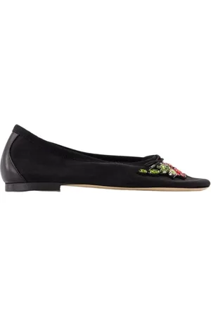 Simone Rocha Sko, Dame, Sort, 36 EU, Mesh ballerinaer i sort mesh