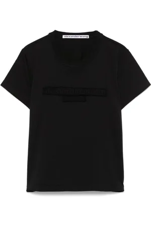 Alexander Wang Top, Dame, Sort, XS, Bomuld, Damet-shirts & poloer i sort