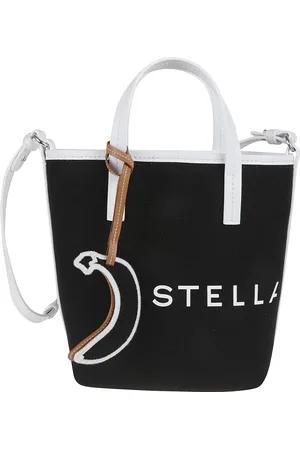 Stella McCartney Taske, Dame, Sort, ONE SIZE, Uld, Elegant Sort Skuldertaske