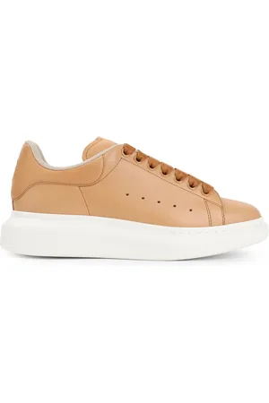 Alexander McQueen Sko, Herre, Brun, 42 1/2 EU, Læder, Luksus Læder Snøresko